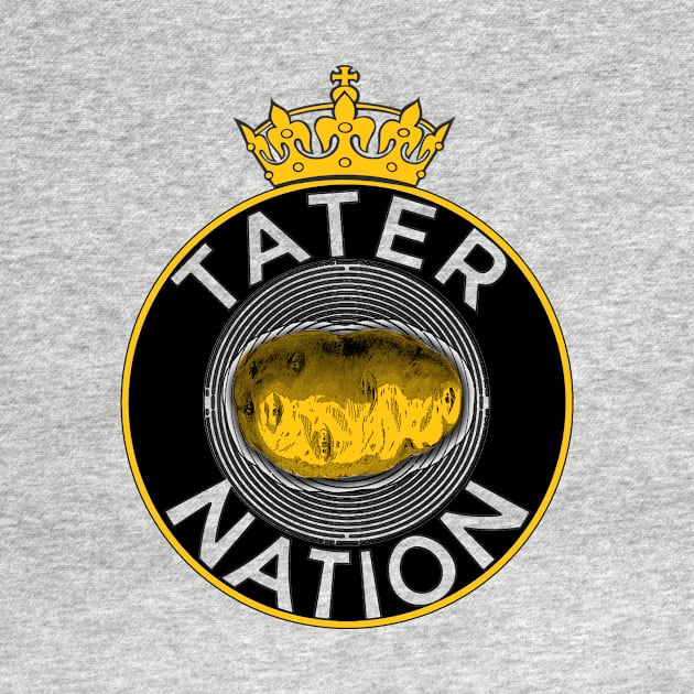 Tater Nation with Golden Crown by Scarebaby